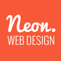 Neon Web Design Photo