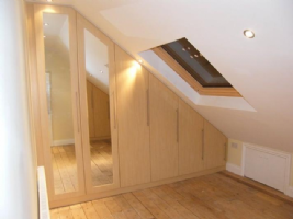 modern kitchen and bedroom Photo