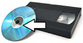 VHS to DVD Photo