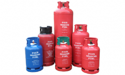 LPG Gas Bottles Photo