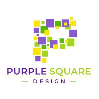 Purple Square Web Design Photo