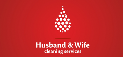 Husband & Wife cleaning Photo