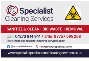 Specialists Cleaning Services Cheshire  Photo
