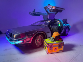 BTTF Car DeLorean Time Machine Hire Photo